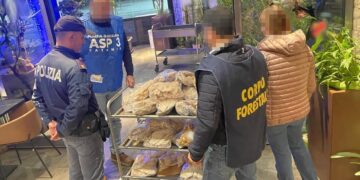 task force coordinata dalla polizia di stato controllato ristorante asiatico sequestrati quasi 200 kg di alimenti non tracciati ed elevate sanzioni amministrative per oltre 10000