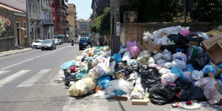 rifiuti catania