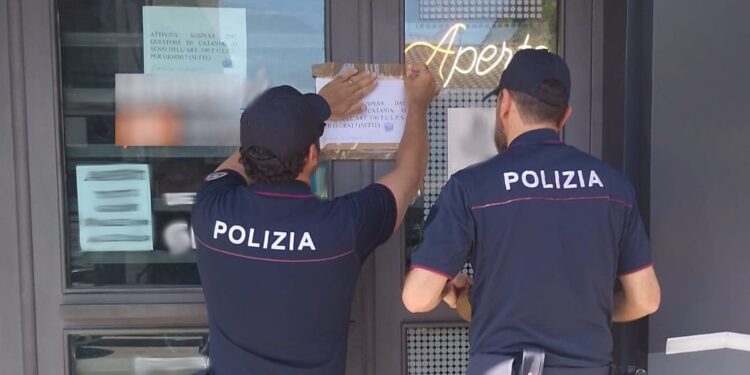 chiuso centro scommesse via concordia catania