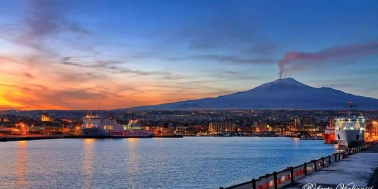 catania tramonto