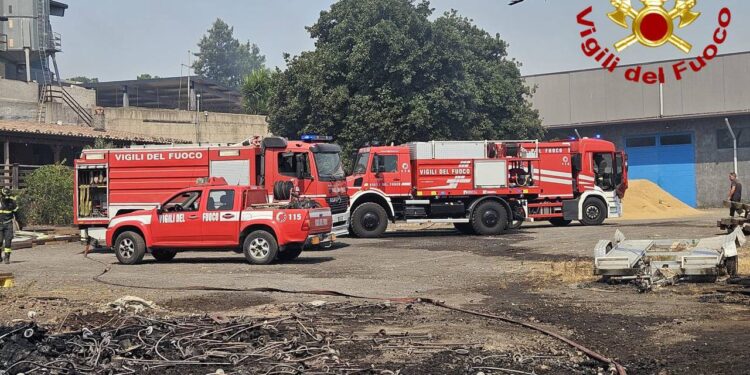 allerta incendi catania