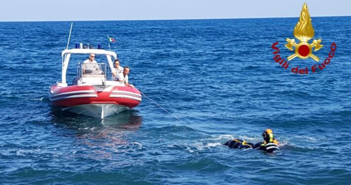 vigili del fuoco mare