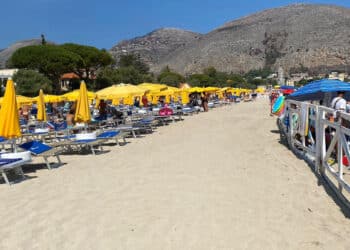 Mondello, Palermo (ANSA)
