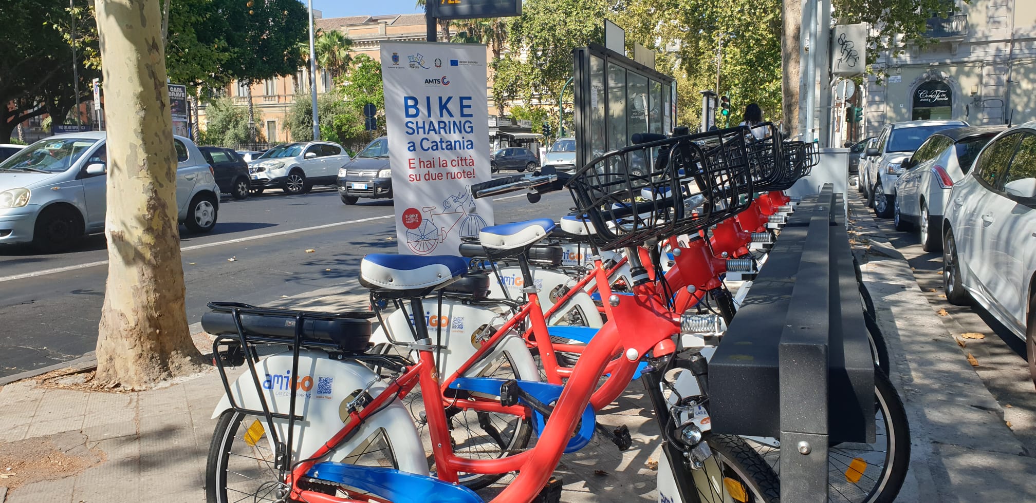 Catania, al via i nuovi servizi di Catania Car e Bike Sharing