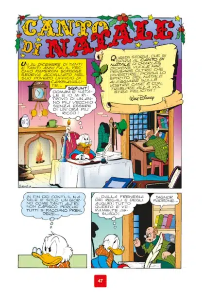 Canto di Natale; fumetto topolino