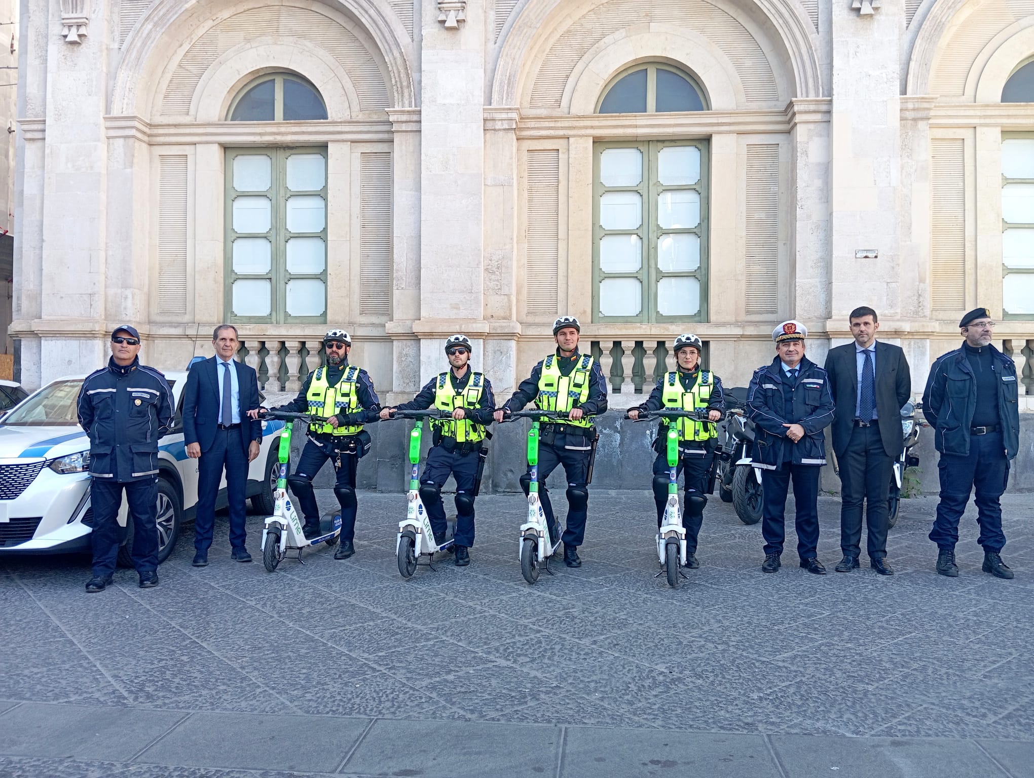 Catania, Smart Police: da oggi gli agenti della municipale in monopattino elettrico