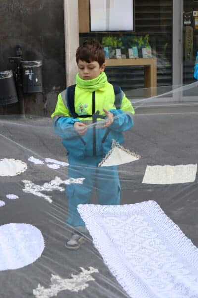 Tu sei Agata; Valori tramandati, bimbo volontario al progetto