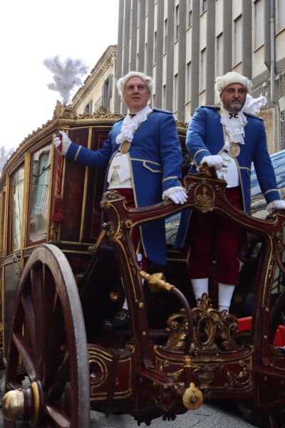 Le Carrozze del Senato; Figuranti in abiti d’epoca