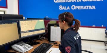 Sala operativa della Polozia di stato