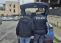 In foto i controlli della Polizia in Via Santa Maria La Grande