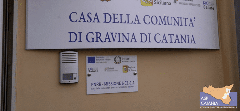 Video inaugurazione HUB casa della comunità di Gravina di Catania
