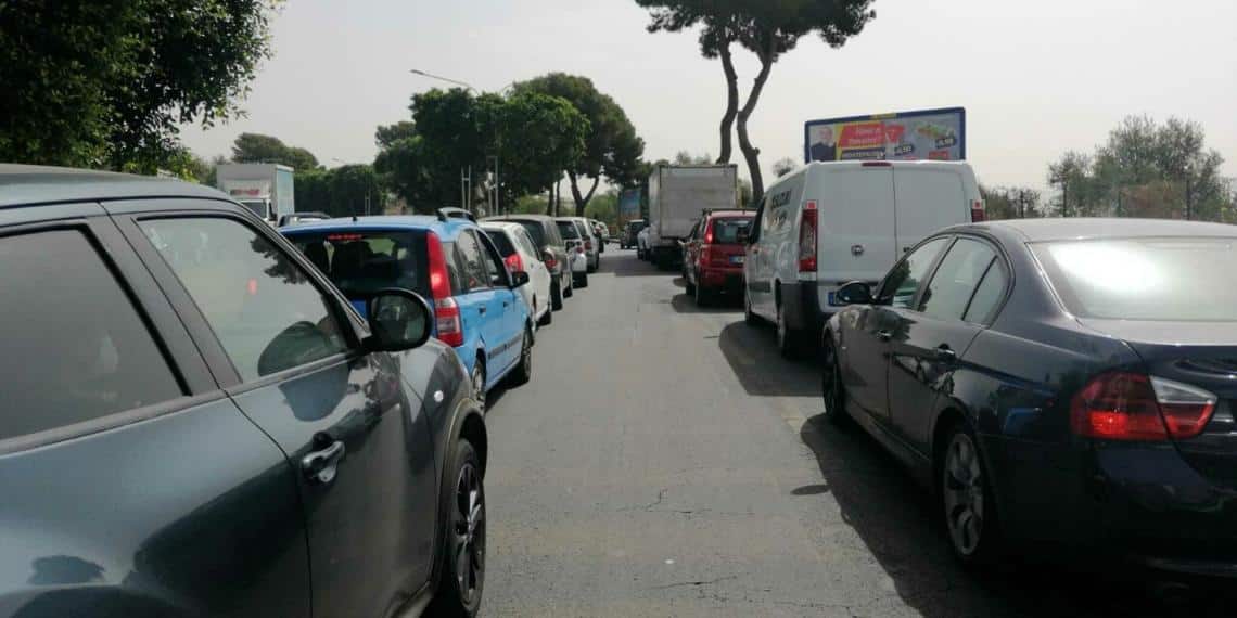 Catania, Circonvallazione nel caos: traffico in tilt e soccorsi bloccati al Tondo Gioeni