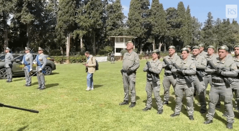 Giuramento nuovi agenti forestali della Regione Siciliana