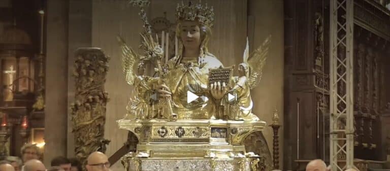 Presentazione dei lavori di restauro del busto reliquiario e del velo di Sant'Agata