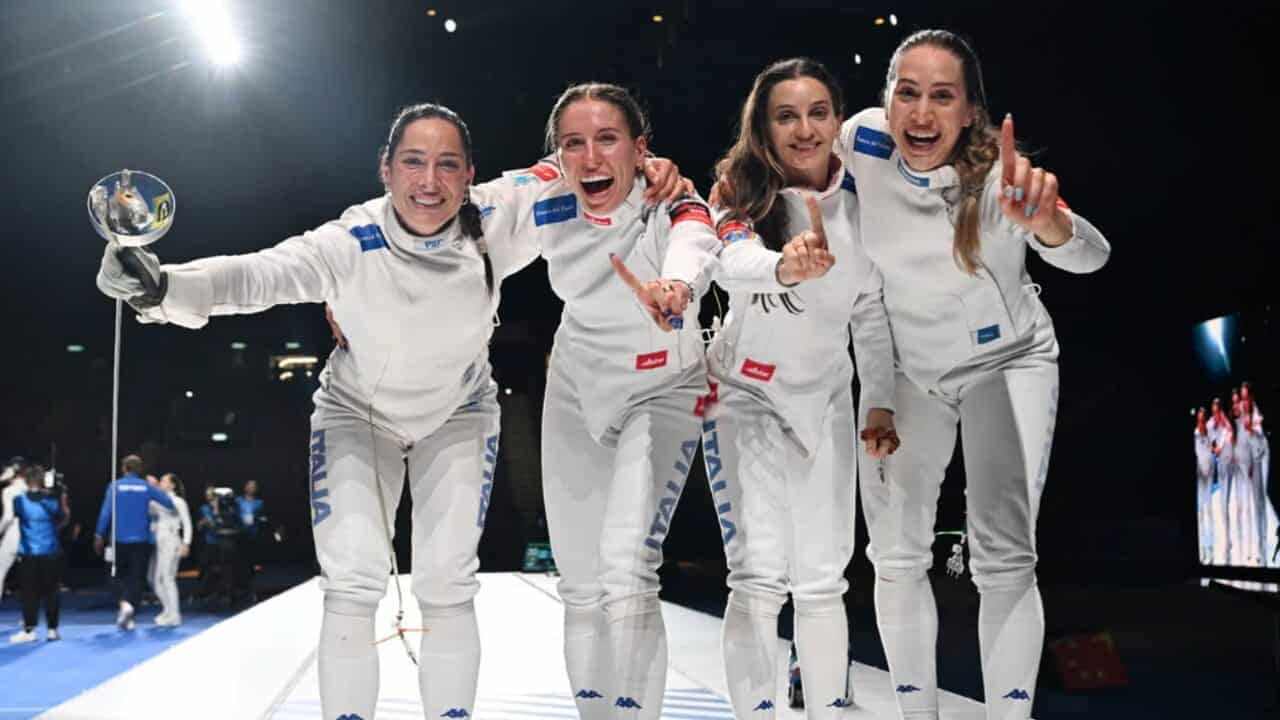 Scherma, trionfo mondiale a Hong Kong: oro per le catanesi Fiamingo e Santuccio