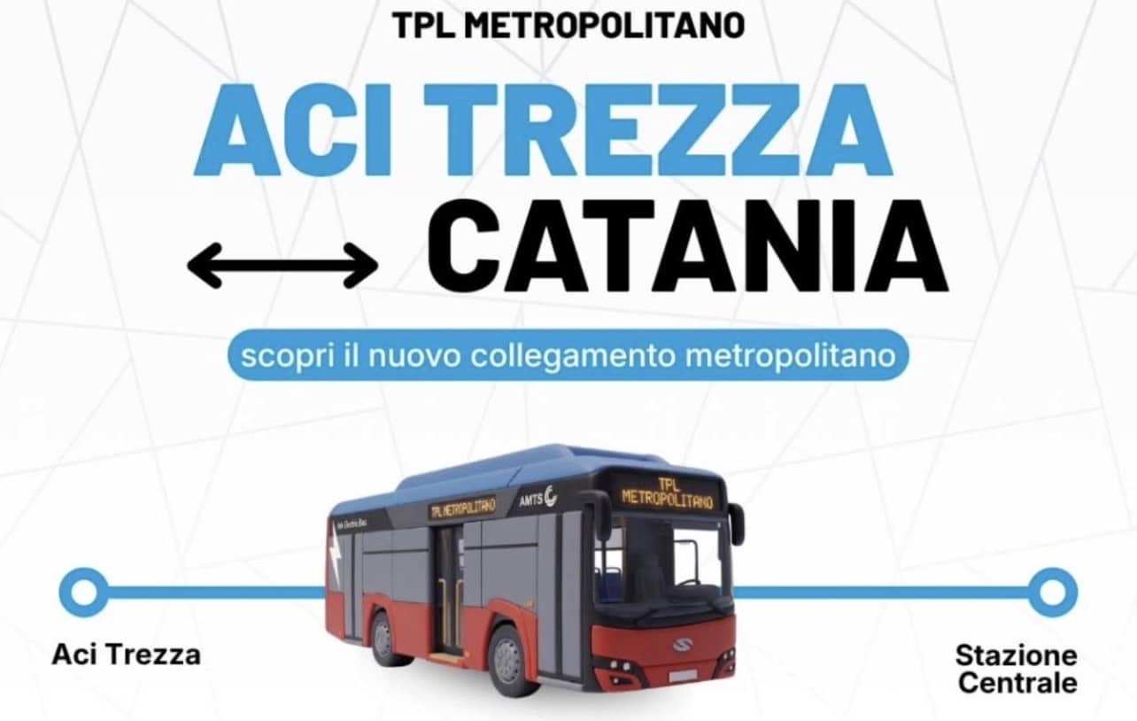 Catania: attivata la Linea 434 per il collegamento bus tra Aci Trezza e la Stazione Centrale