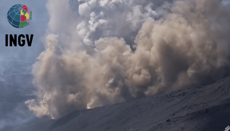 Etna, flussi piroclastici dell'8 agosto 2026