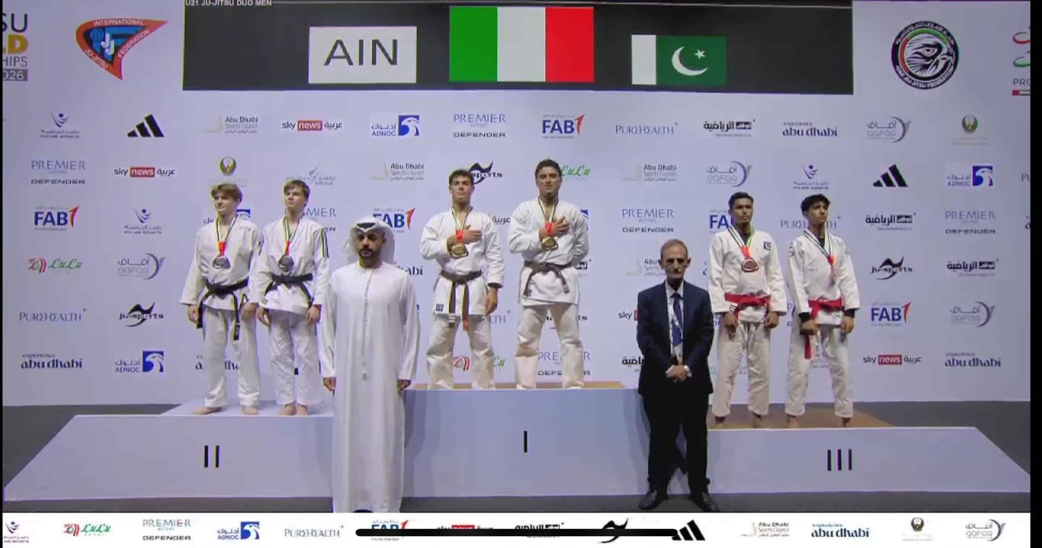 Il Dojo Catania domina ai Mondiali: oro e argento ad Abu Dhabi