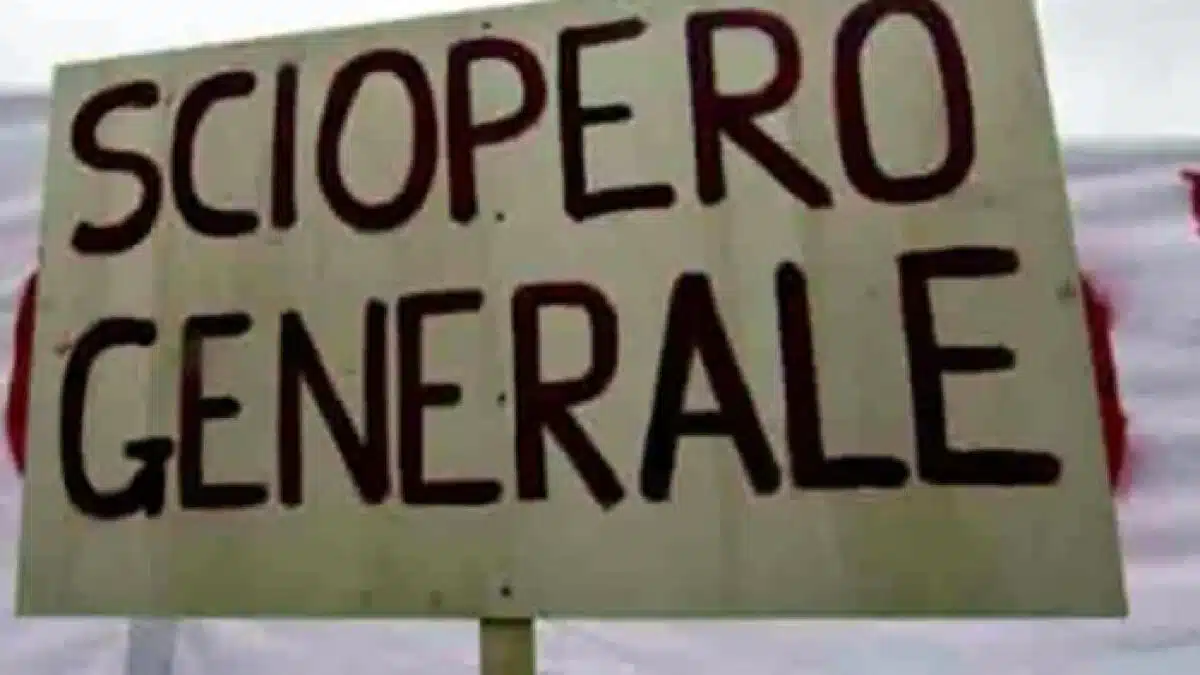 Sciopero generale 2 ottobre, a rischio scuola, sanità e trasporti