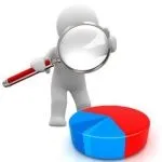 Omino Con Lente Ingrandimento