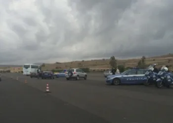 Polizia Stradale Posto Di Blocco