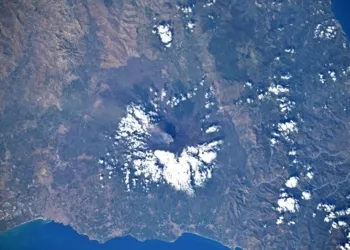 Parmitano Etna Spazio