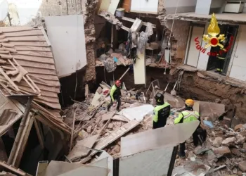 Crollo Palazzina Catania Metro