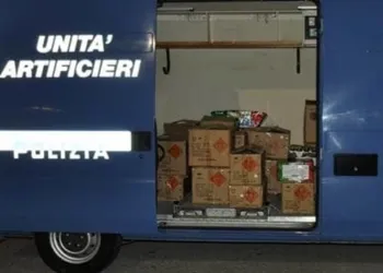 Fuochi Artificio Santagata Sequestro